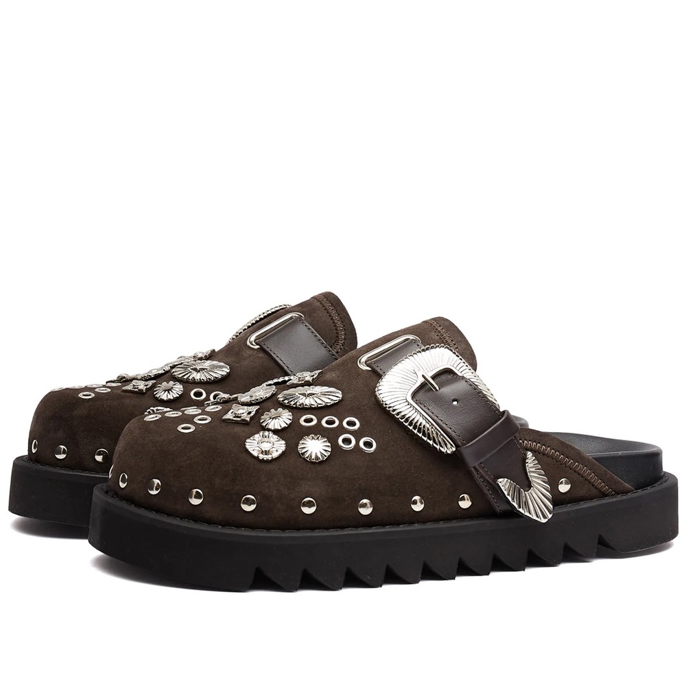 Toga Pulla loafers in brown brand new never worn in box